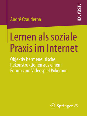 cover image of Lernen als soziale Praxis im Internet